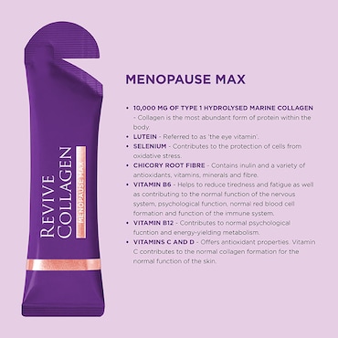 Revive Collagen Menopause Max Hydrolysed Marine Collagen 10,000mgs 14 Days Supply image 2