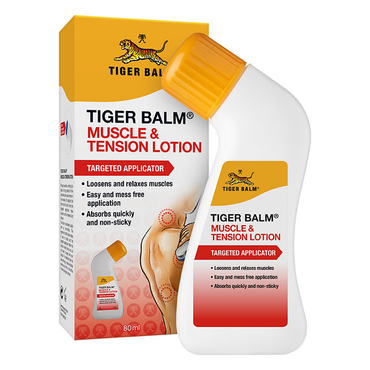 Tiger Balm Muscle & Tension Lotion 80ml
