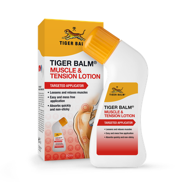 Review of Tiger Balm Muscle & Tension Lotion 80ml