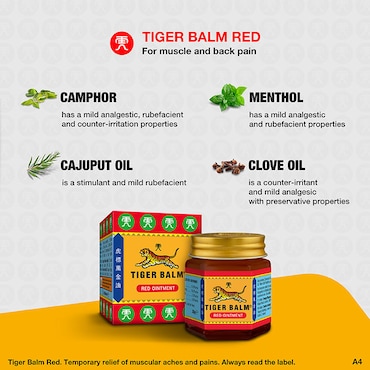 Tiger Balm Red Ointment 30g image 2