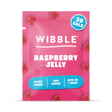 Wibble Raspberry Vegan Jelly Crystals 57g