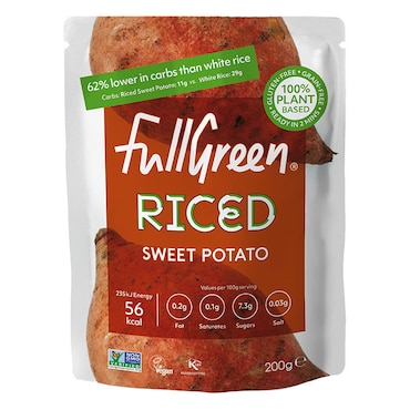 Full Green Riced Sweet Potato 200g image 1