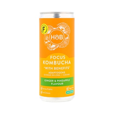 Holland & Barrett Focus Kombucha 4x 250ml image 5