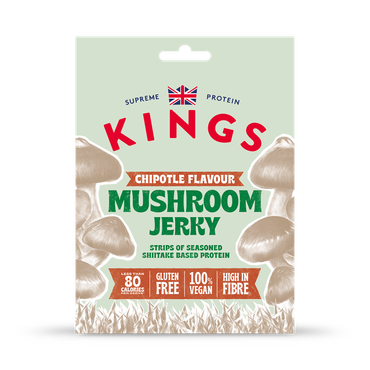 Kings Smoked Chipotle Mushroom Jerky 25g