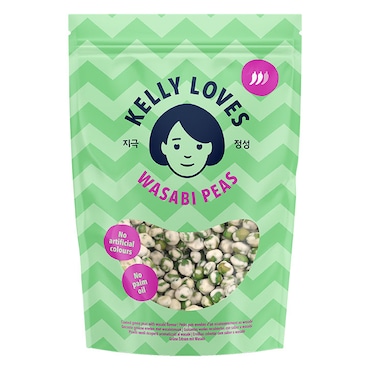 Kelly Loves Wasabi Coated Green Peas 90g image 1
