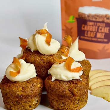 Creative Nature Simply Spiced Carrot Cake Loaf Mix 268g image 2