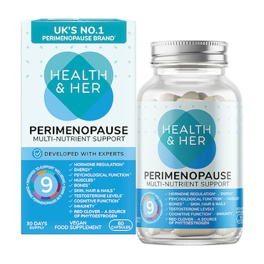 Health & Her Perimenopause Multi Nutrient Supplement 60 Capsules image 1