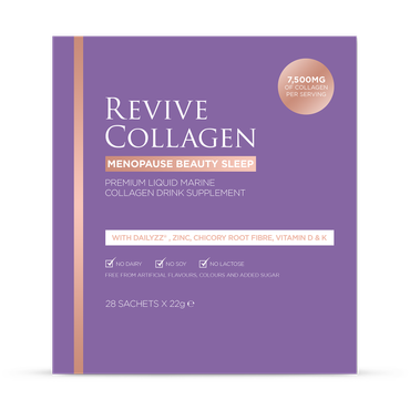 Revive Collagen Menopause Beauty Sleep Hydrolysed Marine Collagen 7,500mgs 28 days Supply