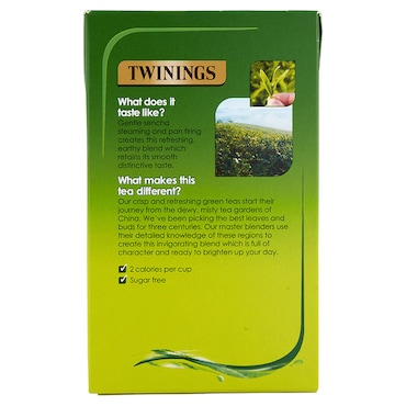 Twinings Decaf Pure Green Tea 20 Tea Bags image 2