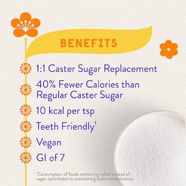 Bonraw Natural Xylitol Caster 200g image 3