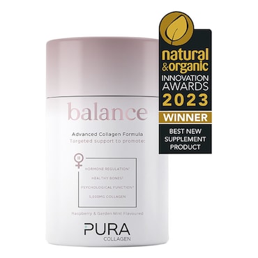 Pura Collagen Advanced Formula Raspberry & Garden Mint 224g image 3