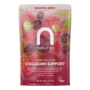 Naturya Collagen Support Beautiful Berry 140g image 1