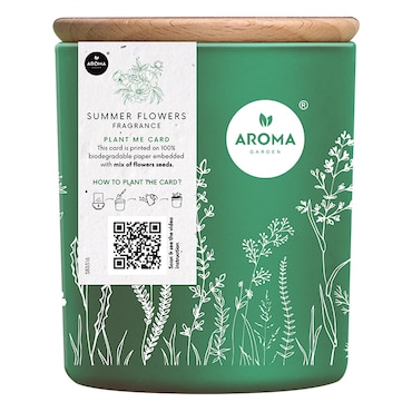 Aroma Garden Summer Flowers Candle 150g image 1