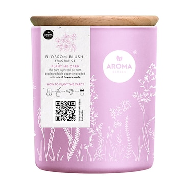 Aroma Garden Blossom Blush Candle 150g image 1