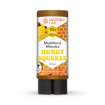 Manuka Lab Multifloral Manuka Honey Lemon Squeeze MGO 70 330g