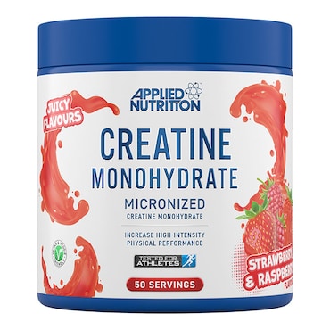 Applied Nutrition Creatine Monohydrate Strawberry & Raspberry 250g image 1
