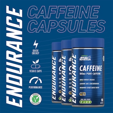 Applied Nutrition Pure Caffeine 100mg x 90 Capsules image 2