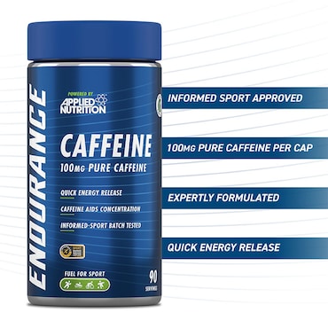 Applied Nutrition Pure Caffeine 100mg x 90 Capsules image 4