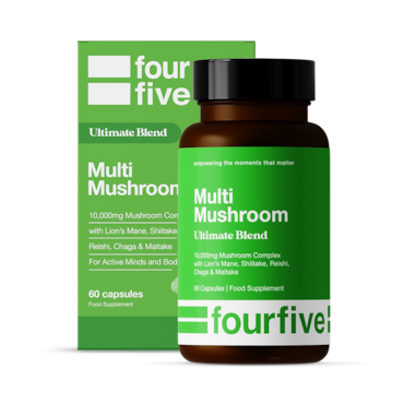 Fourfive Multi Mushroom Ultimate Blend 10,000mg 60 Capsules image 1