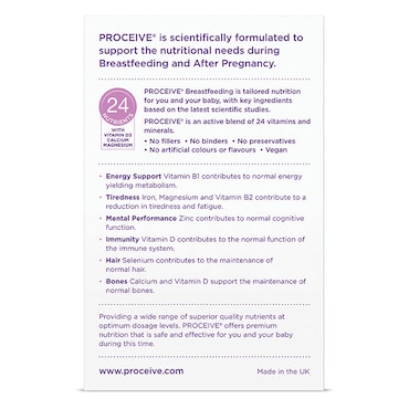 PROCEIVE® After Pregnancy Breastfeeding 60 Capsules image 4