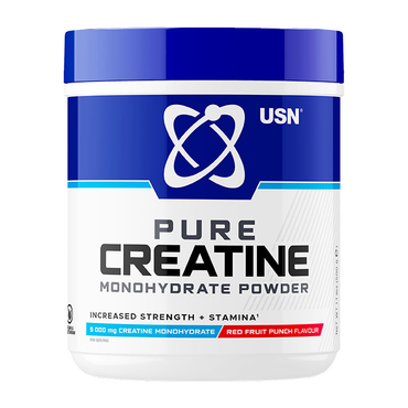 USN Creatine Monohydrate Red Fruit Punch 500g