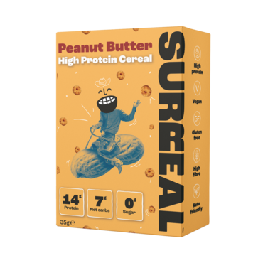 Surreal High Protein Cereal Peanut Butter 35g