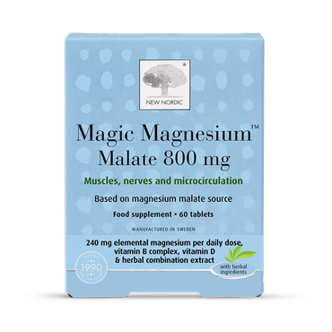 Review of New Nordic Magic Magnesium Malate 800mg 60 Tablets