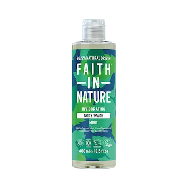Faith in Nature Mint Body Wash 400ml image 1