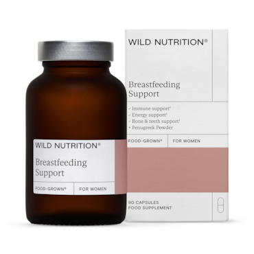 Wild Nutrition Food Grown Breastfeeding Support for Women 90 Capsules