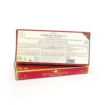 Booja Booja Dark Chocolate Truffle Loglets (Dried Fruit, Hazelnuts and Stem Ginger) 115g image 4