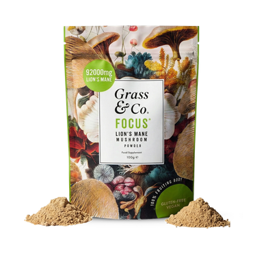 Review of Grass & Co. FOCUS Lion's Mane Mushrooms Powder 100g