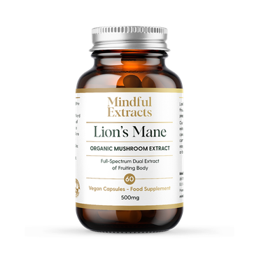 Review of Mindful Extracts Organic Lion’s Mane Mushroom Extract 60 Vegan Capsules