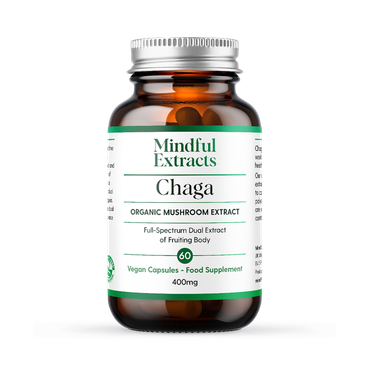 Review of Mindful Extracts Organic Chaga Mushroom 60 Vegan Capsules