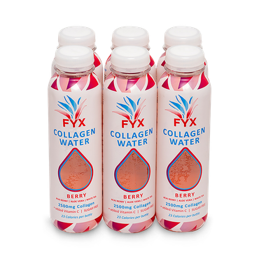 FYX Collagen Water Berry 6x 400ml