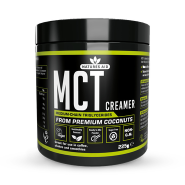 Natures Aid MCT Creamer Medium Chain Triglycerides (MCT) Powder 225g