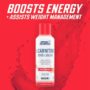 Applied Nutrition L-Carnitine 3000mg Liquid Fruit Burst 480ml image 3
