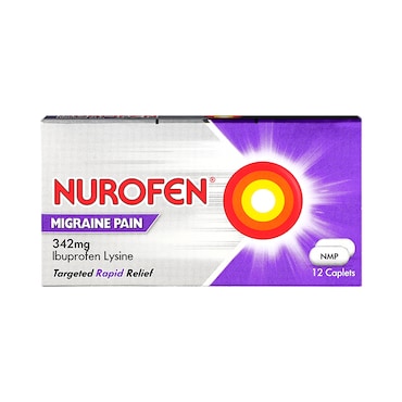 Nurofen Migraine Pain 12 Caplets image 1