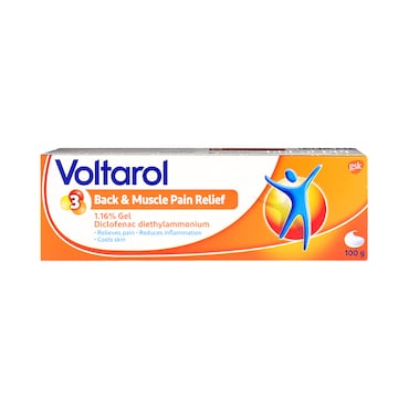 Voltarol Back & Muscle Pain Relief 1.16% Gel 100g image 1