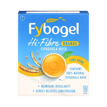 Fybogel Hi-Fibre Orange 10 Sachets image 1