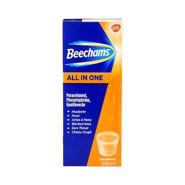 Beechams All in One Liquid 160ml image 1