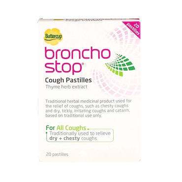 Buttercup Bronchostop Cough 20 Pastilles image 1