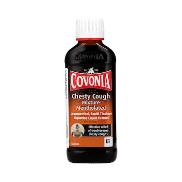 Covonia Chesty Cough Mixture Mentholated image 1