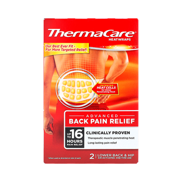 ThermaCare Advanced Back Pain Relief Heatwraps