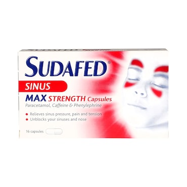 Sudafed Blocked Nose & Sinus Capsules image 1