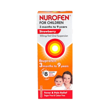 Nurofen for Children 3 Months to 9 Years Strawberry image 1