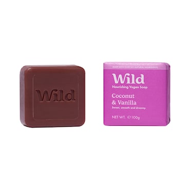 WILD Coconut & Vanilla Soap 100g image 1