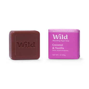 WILD Coconut & Vanilla Soap 100g