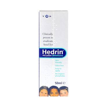 Hedrin 4% Lotion 50ml image 1