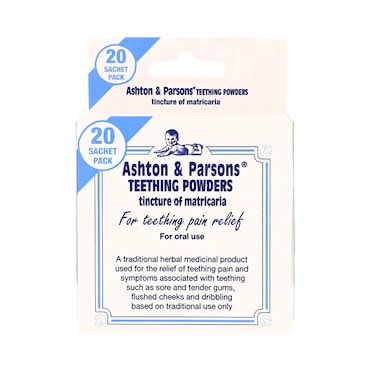 Ashton & Parsons Teething Powders 20 Sachets image 1