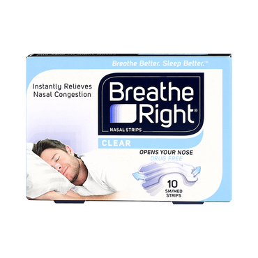 Review of Breathe Right Nasal Strips Clear